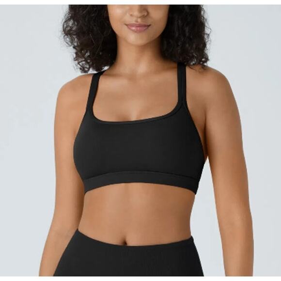 Halara Softlyzero Low Support Backless Cut Out Pilates Sports Bra-UPF50+, XL - Picture 1 of 9